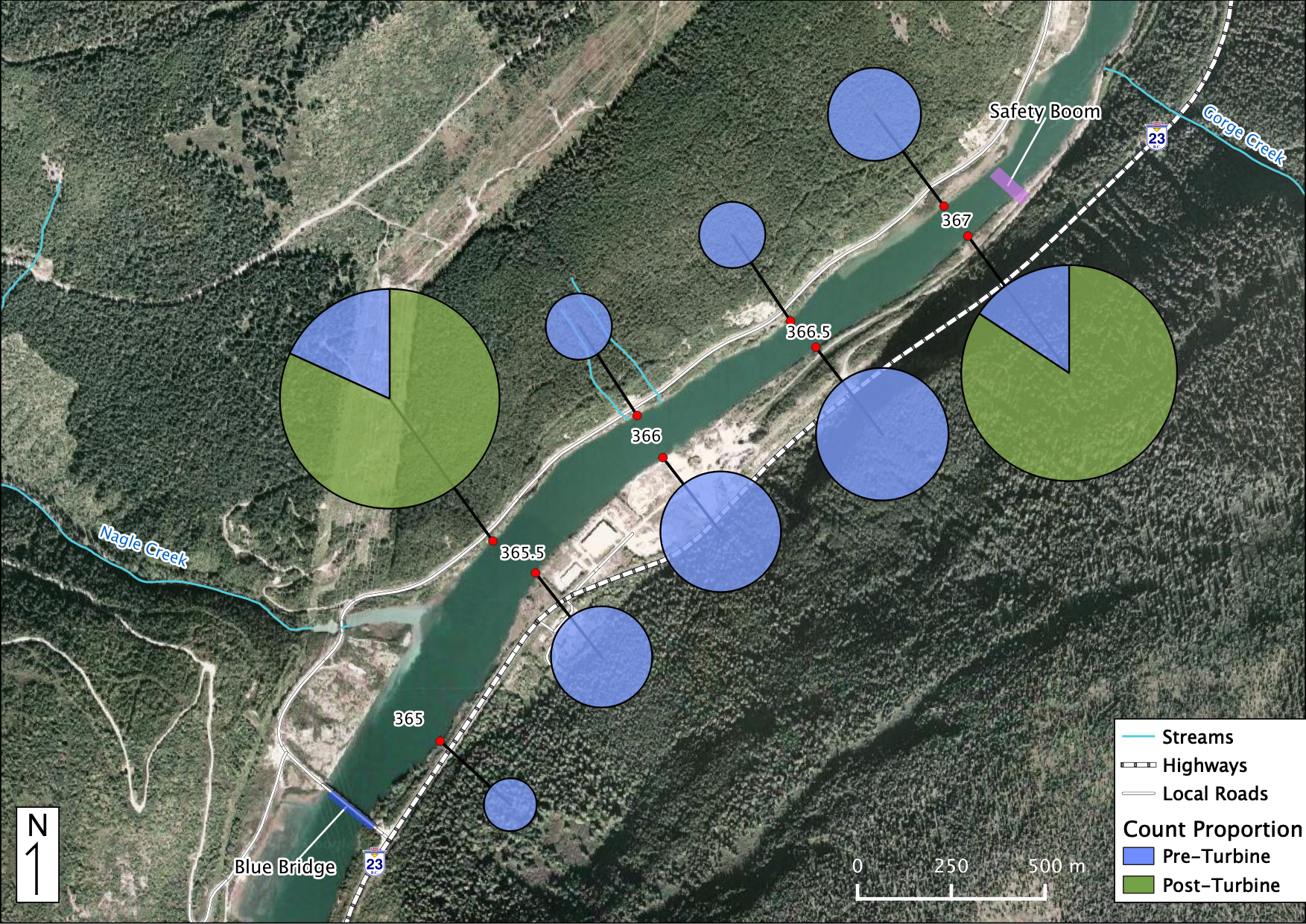 figures/map/Relative Counts/Juvenile Kokanee.png